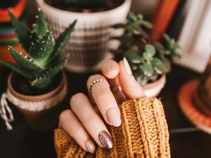 Glitter Nails