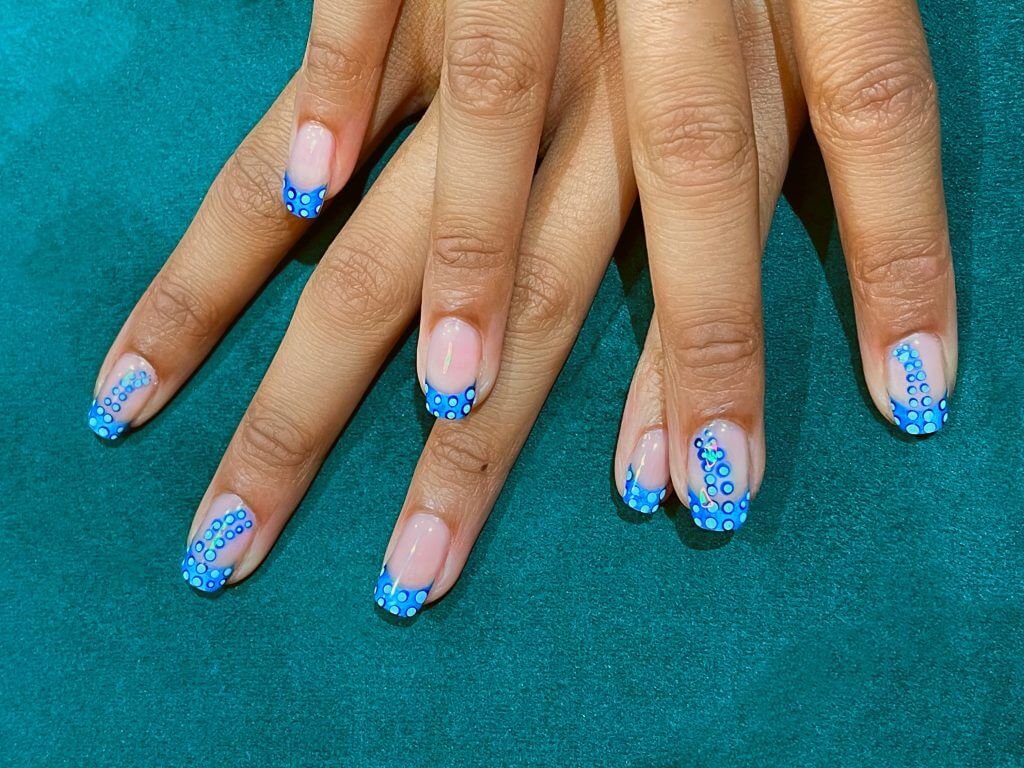 Tip and mix nails