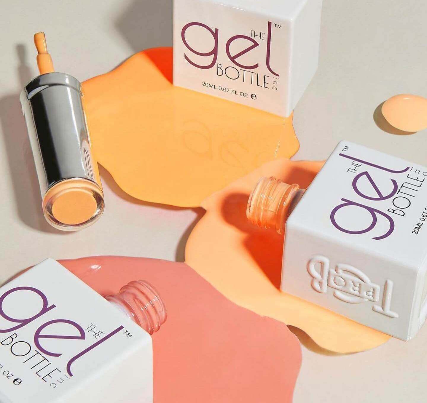BIAB gel manicure